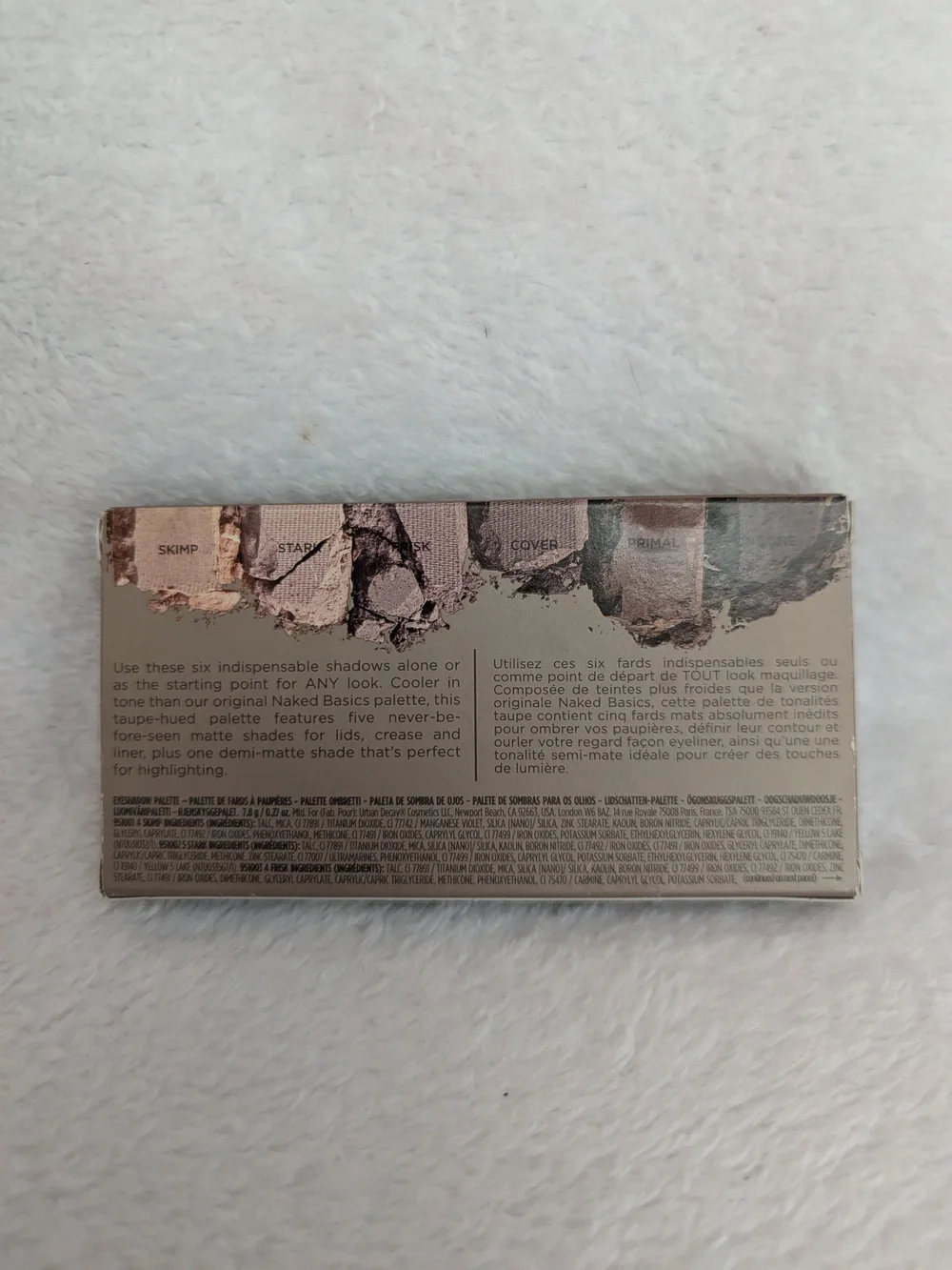Urban Decay Naked2 Basics Eyeshadow Palette - Beige Taupe Neutral